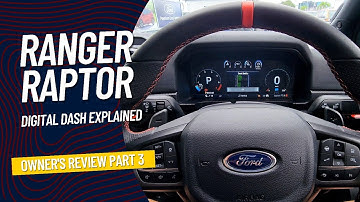Gen2 Ranger Raptor Digital Dash Explained - Owner