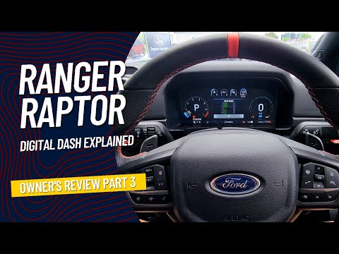 Gen2 Ranger Raptor Digital Dash Explained - Owner's Review Part 3