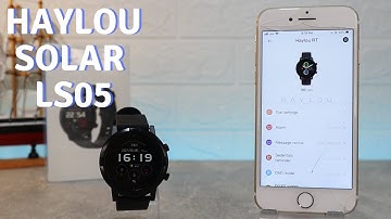 How to connect Haylou Solar LS05 with Haylou IOS App