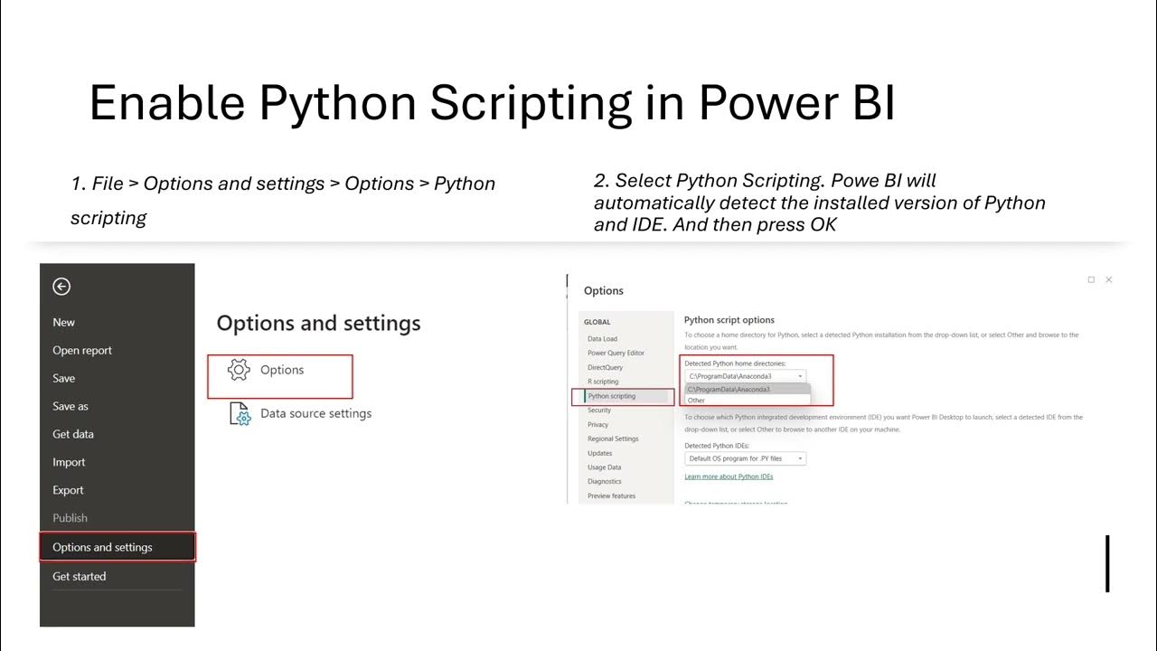 Run Python Scripts in Power BI Desktop - YouTube