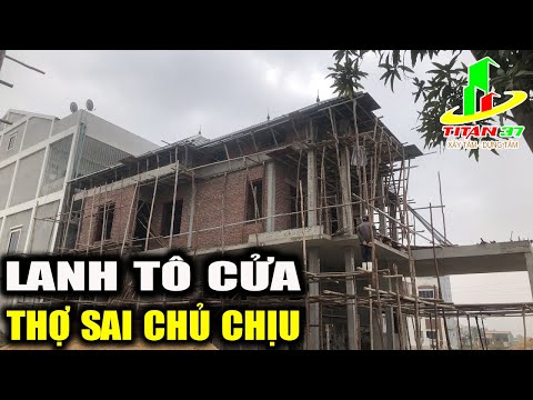 Video Lanh tô cửa. Chuyện nhỏ nhưng khi nứt là chủ nhà chịu... - youtube