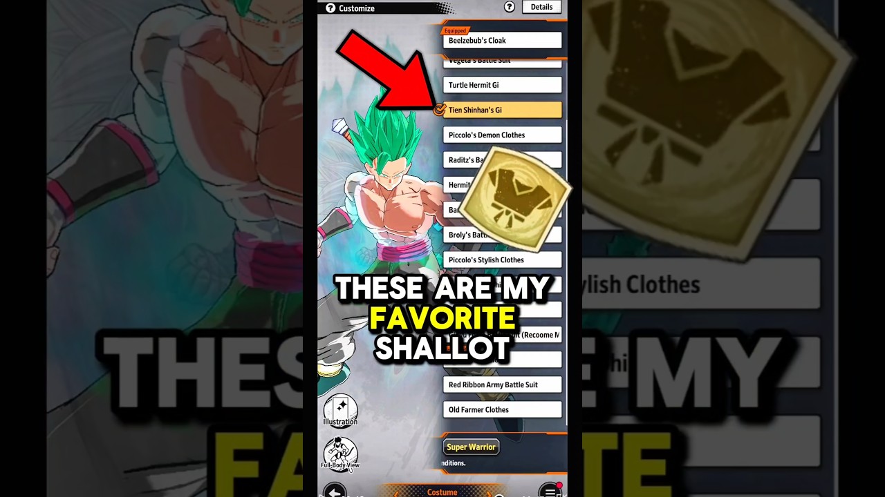ЛУЧШИЕ наряды для шалота, которые впечатлят Huzz🤩🔥!? (Dragon Ball Legends) 
