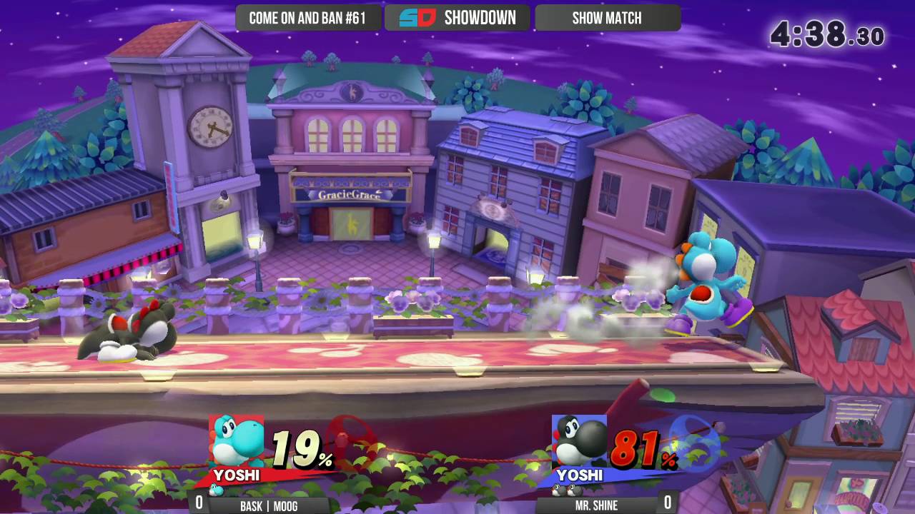Come on and Ban #61 - Show Match: BaSK|MooG (Yoshi) vs Sky Williams (Yoshi)