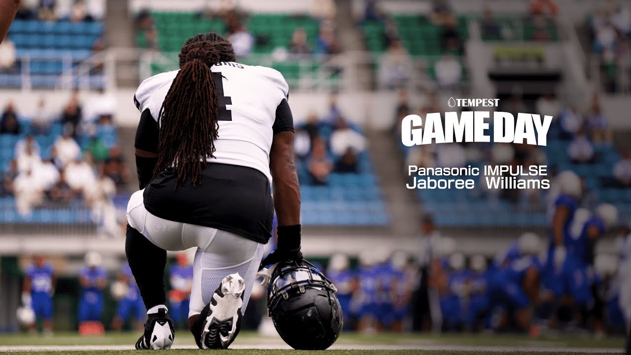 【GAMEDAY】：Jaboree Williamsl｜アメリカンフットボール選手に密着｜TEMPEST ATHLETE