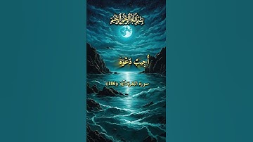 سورة البقرة،آية ﴿186﴾ بصوت القارئ عبدالله الموسى