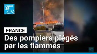 France : deux pompiers décèdent en combattant un incendie en Gironde • FRANCE 24
