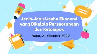 Jenis-Jenis Usaha yang Dikelola Perorangan dan Kelompok Jenis-Jenis Usaha yang Dikelola Perorangan dan Kelompok