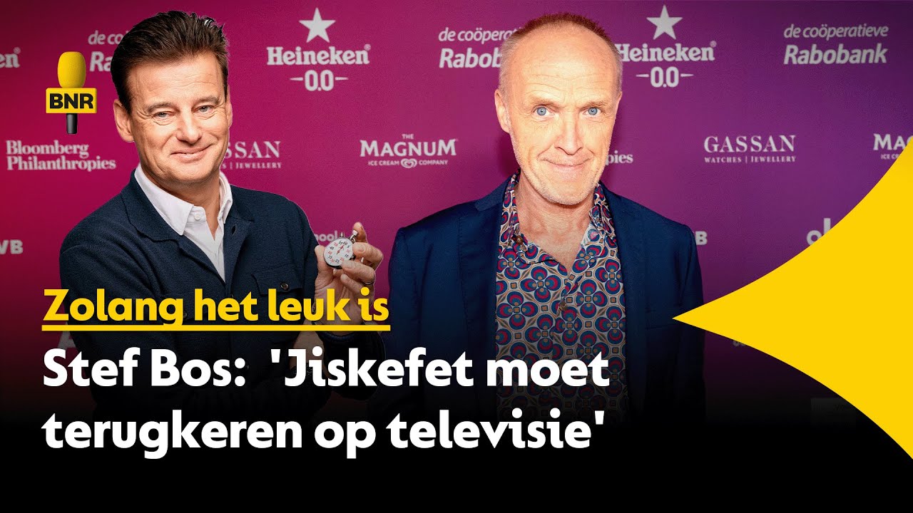 Stef Bos: 'Jiskefet moet terugkeren op televisie'