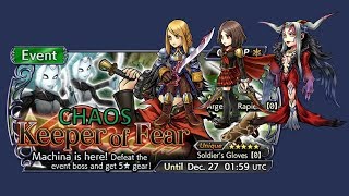 DFFOO - Machina, Keeper of Fear CHAOS Lv 180 | 766k Score