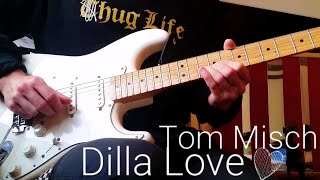 Video thumbnail of "Tom Misch - Dilla Love - guitar solo cover"