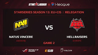 Na'Vi vs HR , StarSeries 13 EU , Game 2