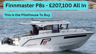 Tour This Stunning Finnmaster P8s -  £207,000 All in - The best Looking Pilothouse on the Market