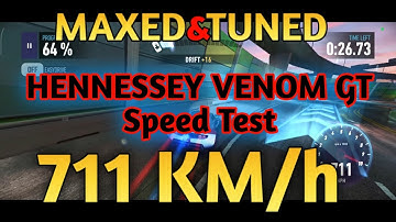 Hennessey Venom GT Hits 711 KM/H! Fastest Hypercar in NFS No Limits?