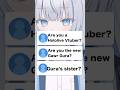 Q Are you a new Gawr Gura? #vtuber #shorts