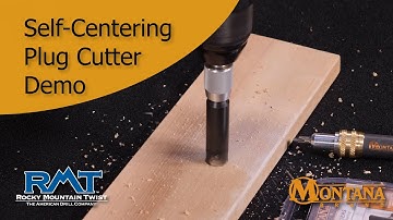 BEST TOOL COMBO! Drill/Driver tool and Plug Cutter from Montana Brand Tools- MAKE PLUGS THE EASY WAY
