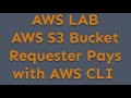 AWS S3 Requester Pays OR Payer - LAB 3