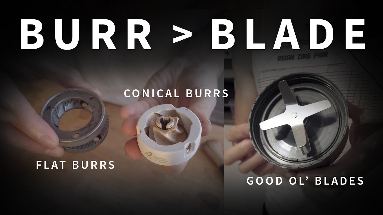 Conical burrs vs. flat burrs