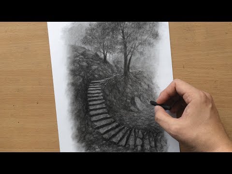 Featured image of post How To Draw A Dark Forest Easy Plus when you have finished your own cartoon picture