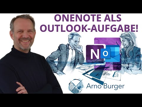 OneNote als Outlook Aufgabe konfigurieren | Arno Burger | OneNote Quicktipp #4