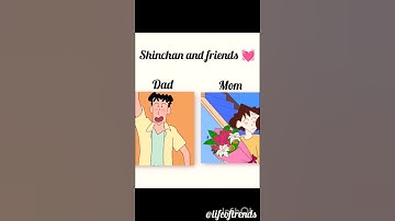 shinchan and friends💓 dad V/S mom #song #shinchan #like #subscribe