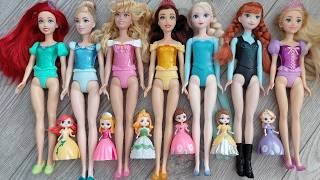 Disney Princess Doll Makeover ~ DIY Miniature Ideas for Barbie   Wig, Dress, Faceup, andMore! DIY