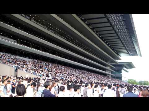 ２０１３年　安田記念　ファンファーレ♪。