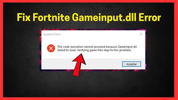 Fix The code execution cannot proceed because Gameinput.dll failed to load in Fortnite