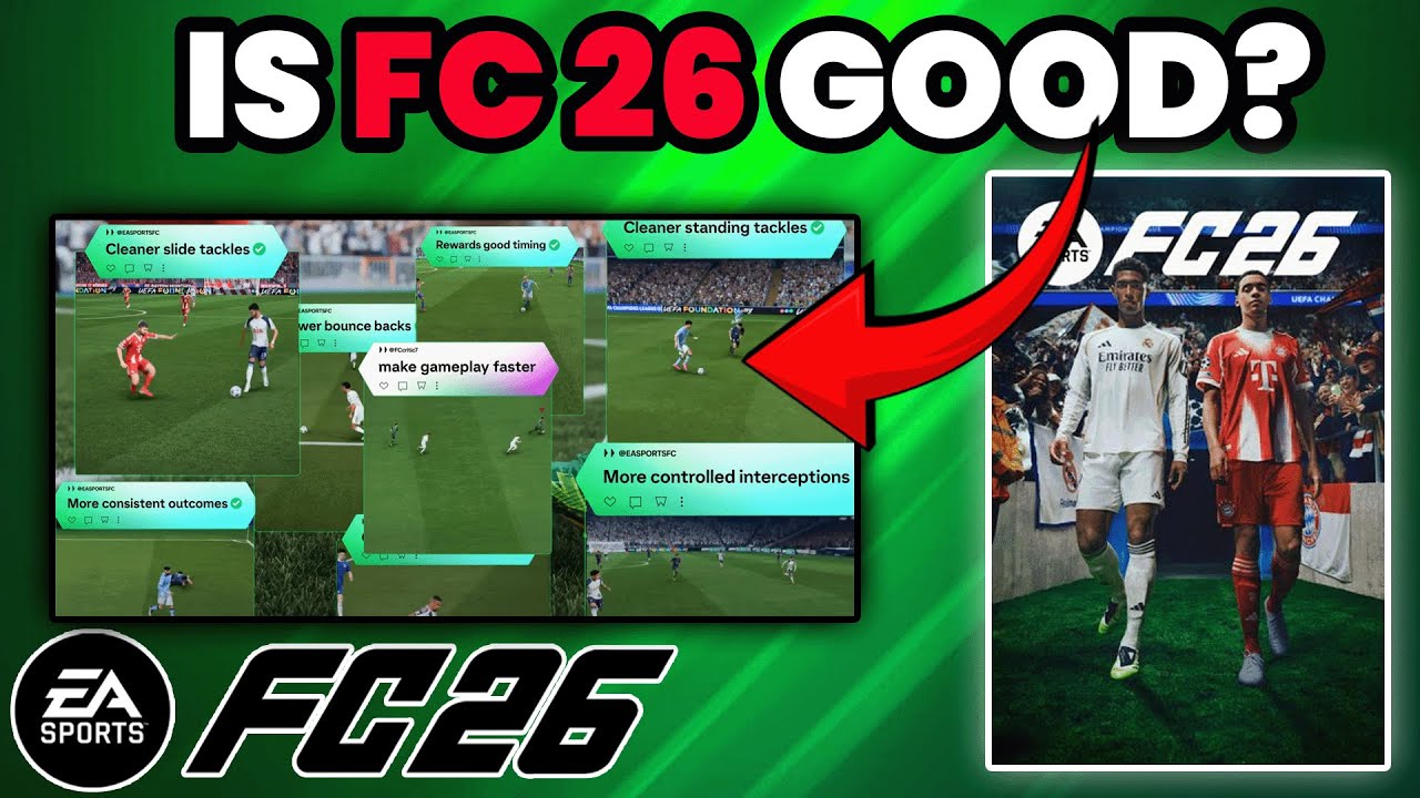 Computer Games Fc26 FC 26 GAMEPLAY REVIEW - HAVE EA DELIVERED ON THEIR PROMISES? 🤔 - YouTube
