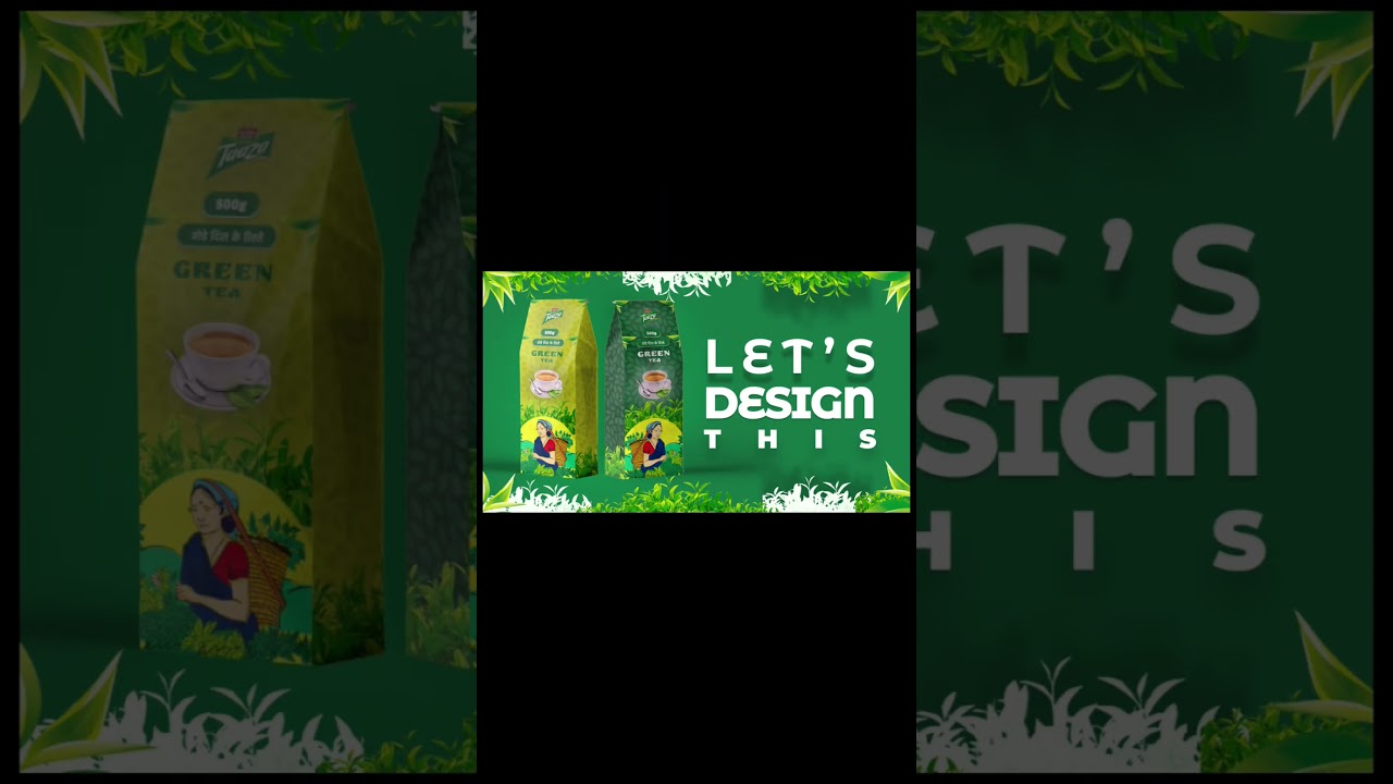 Food Pouch Packaging Design in Figma | Packaging Design Tutorial In Hindi | 