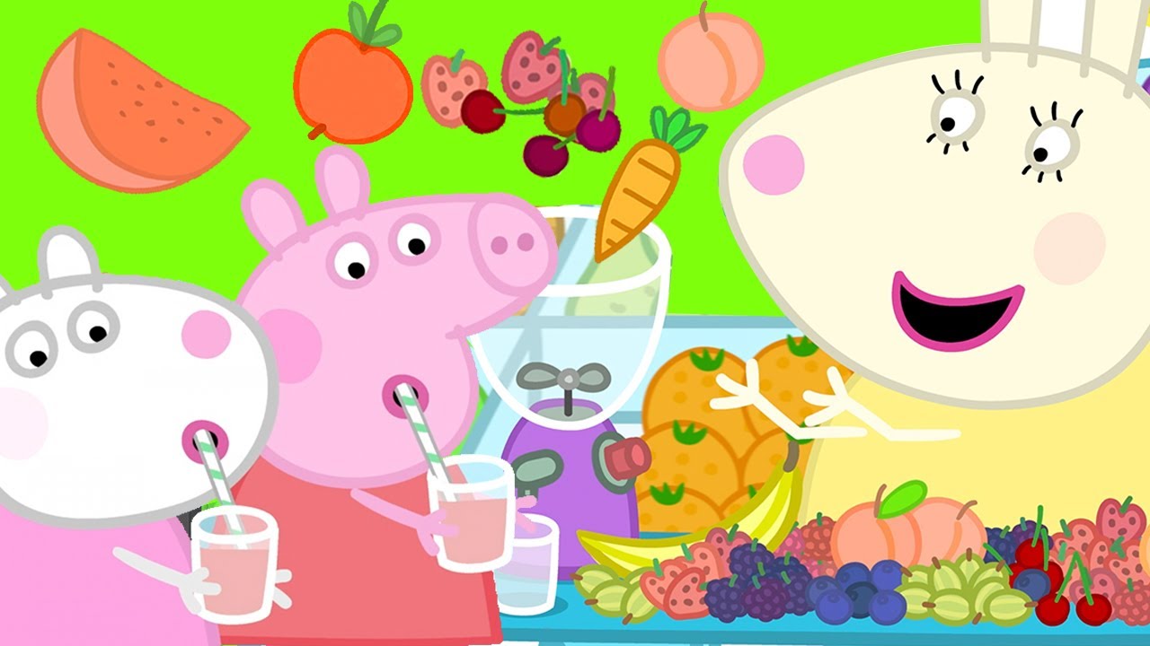 Peppa Pig Celebrates the Fruit Day
