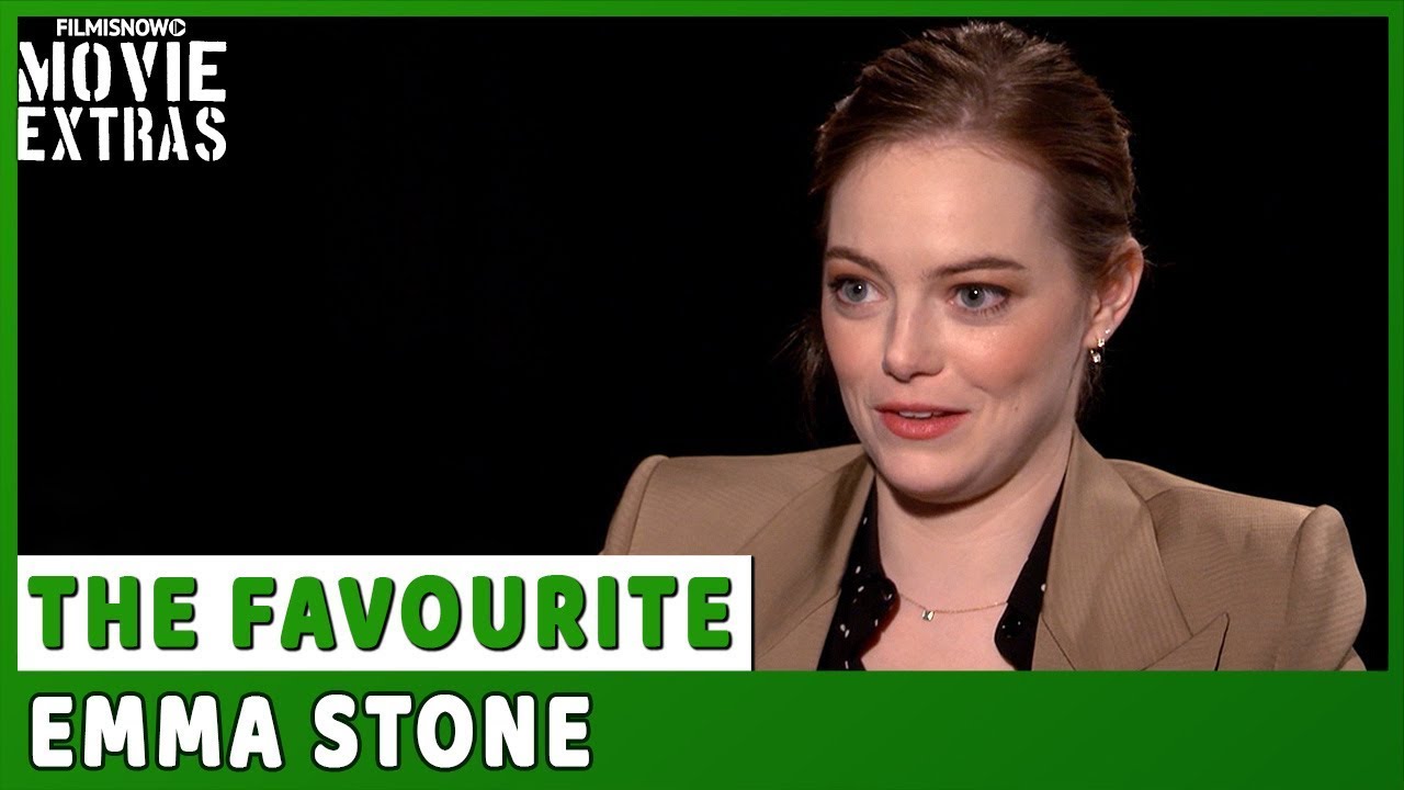 THE FAVOURITE | Emma Stone talks about her experience making the movie