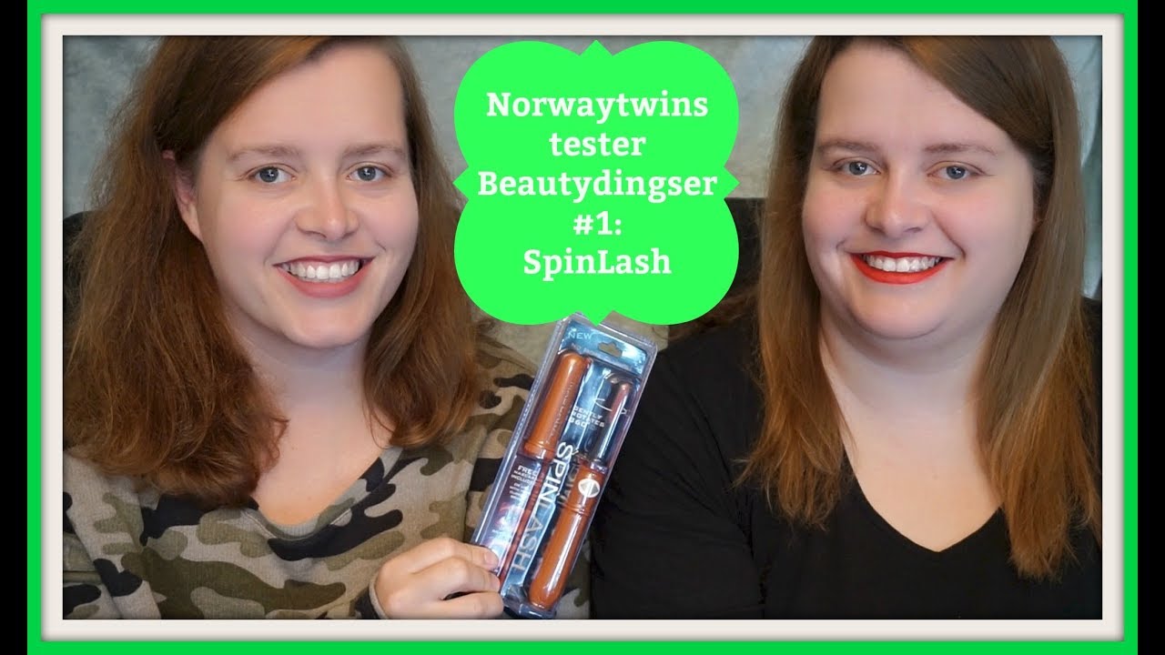 Norwaytwins tester Beautydingser #1: SpinLash