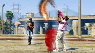 HOW TO MAKE SOMEONE SHOOT A ROCKET AT THEMSELF! | GTA 5 THUG LIFE #453