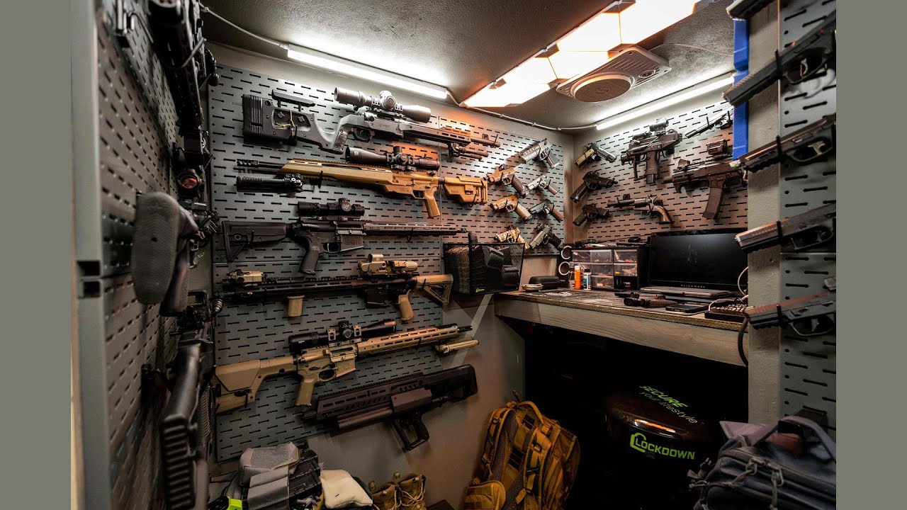Lockdown® SecureWall: Building the Ultimate Gun Room - YouTube