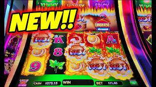 🚨BRAND NEW!! Hot Hot Flaming Pots!! @DelawareParkCasino #casino #slots #newslot screenshot 1