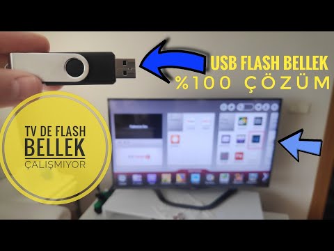 Televizyonda Flash Bellek Çalışmıyor - TV de USB Flash Bellek Açılmıyor