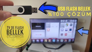 Televizyonda Flash Bellek Çalışmıyor - TV de USB Flash Bellek Açılmıyor