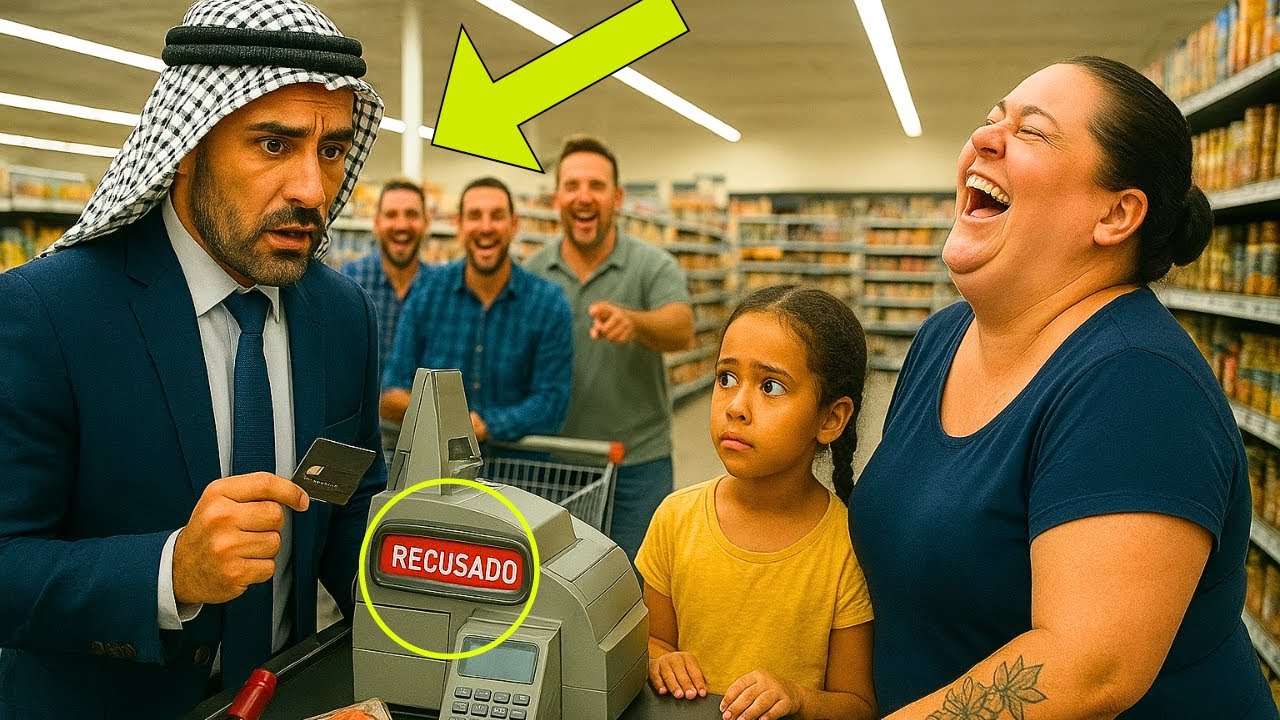 Картата на АРАБСКИЯ МИЛИОНЕР беше ОТХВЪРЛЕНА. Тогава МОМИЧЕНЦЕТО направи НЕВЕРОЯТНОТО пред всички.