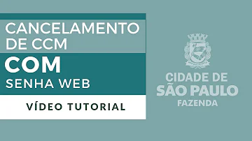 Como cancelar o CCM pessoa física?