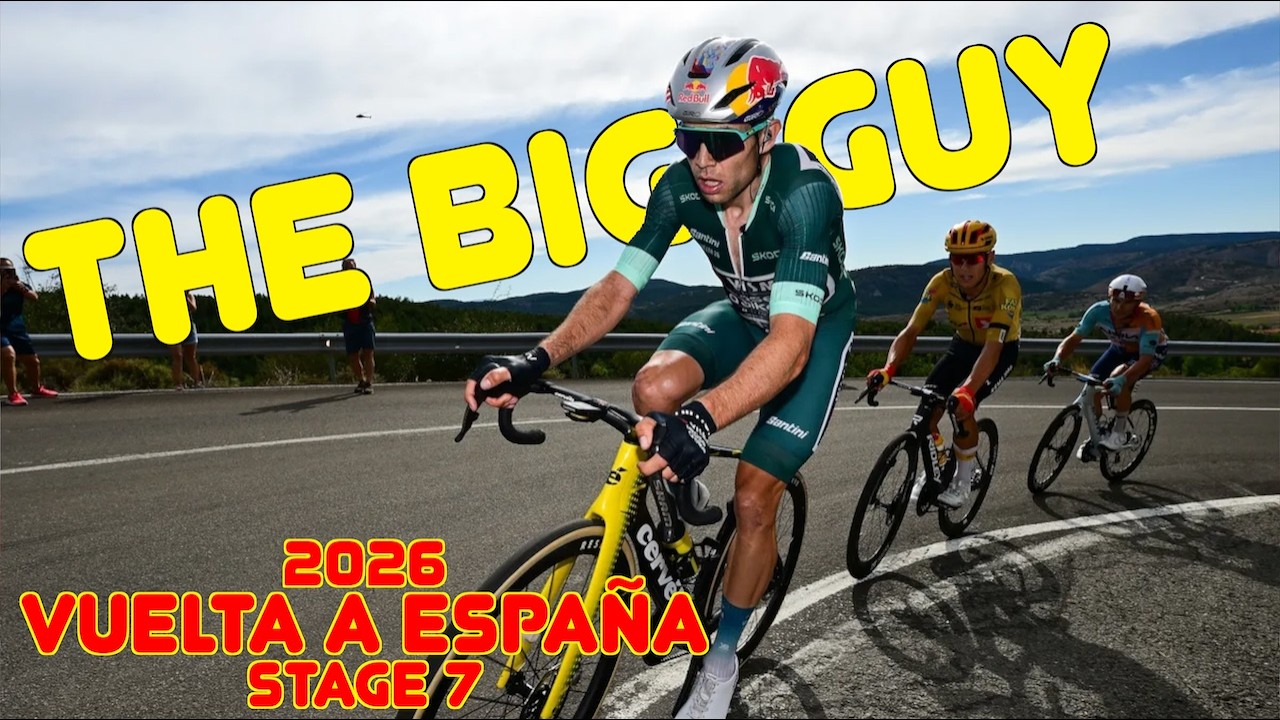 Wout van Aert Throws DOWN | Vuetla Stage 7 2026
