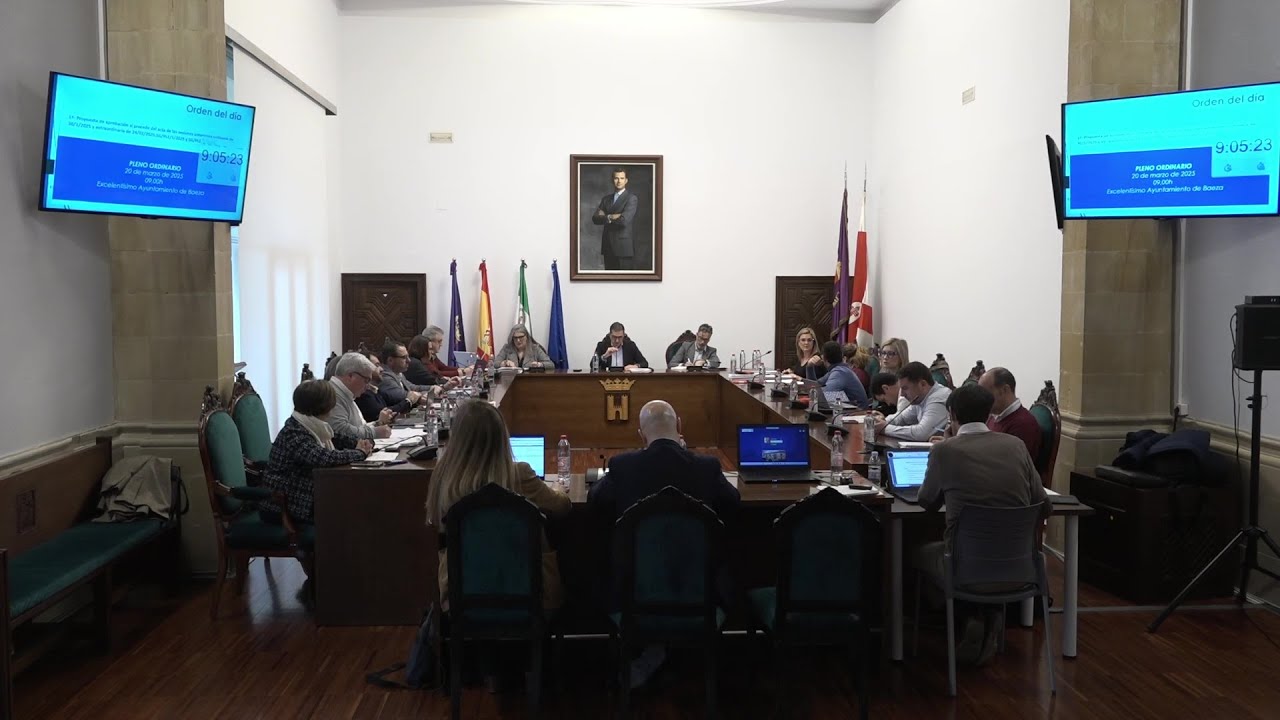 Pleno Ordinario Ayto. Baeza · 20.3.2025 1 Pleno Ordinario Ayto. Baeza · 20.3.2025