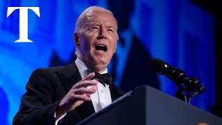 Biden roasts Trump at White House Correspondents' Dinner