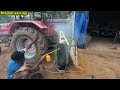 Gomathi 42 blade rotavator gearbox fully oil service @Mohantractorslife