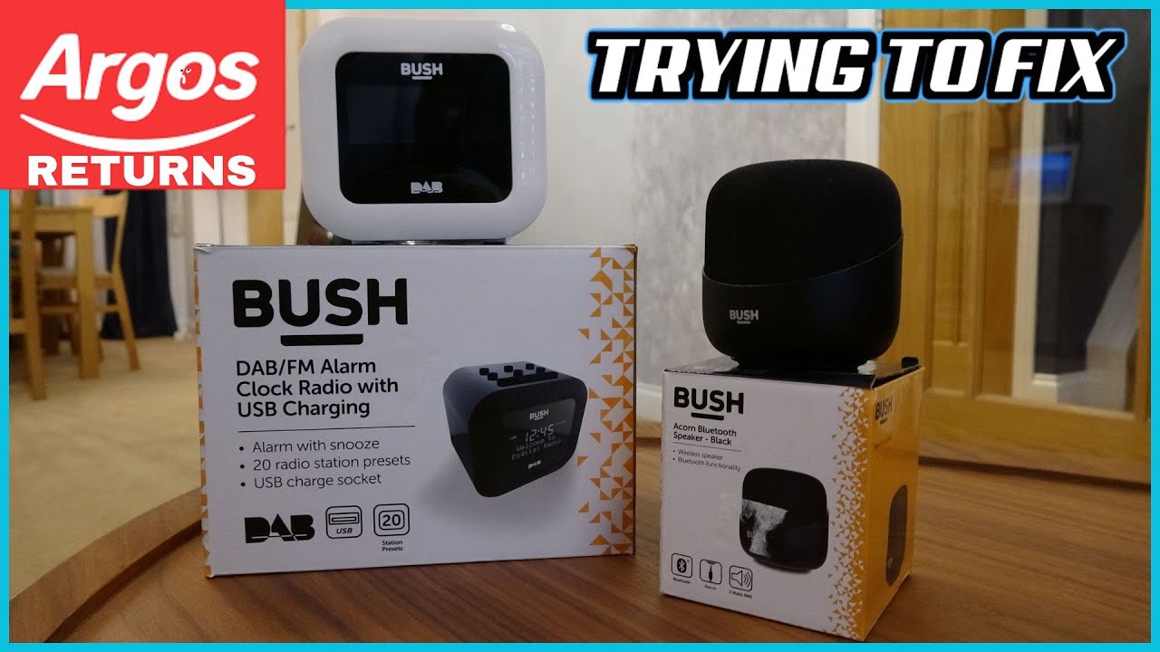 Argos Return ARGOS CUSTOMER RETURNS - Attempting to FIX them - YouTube
