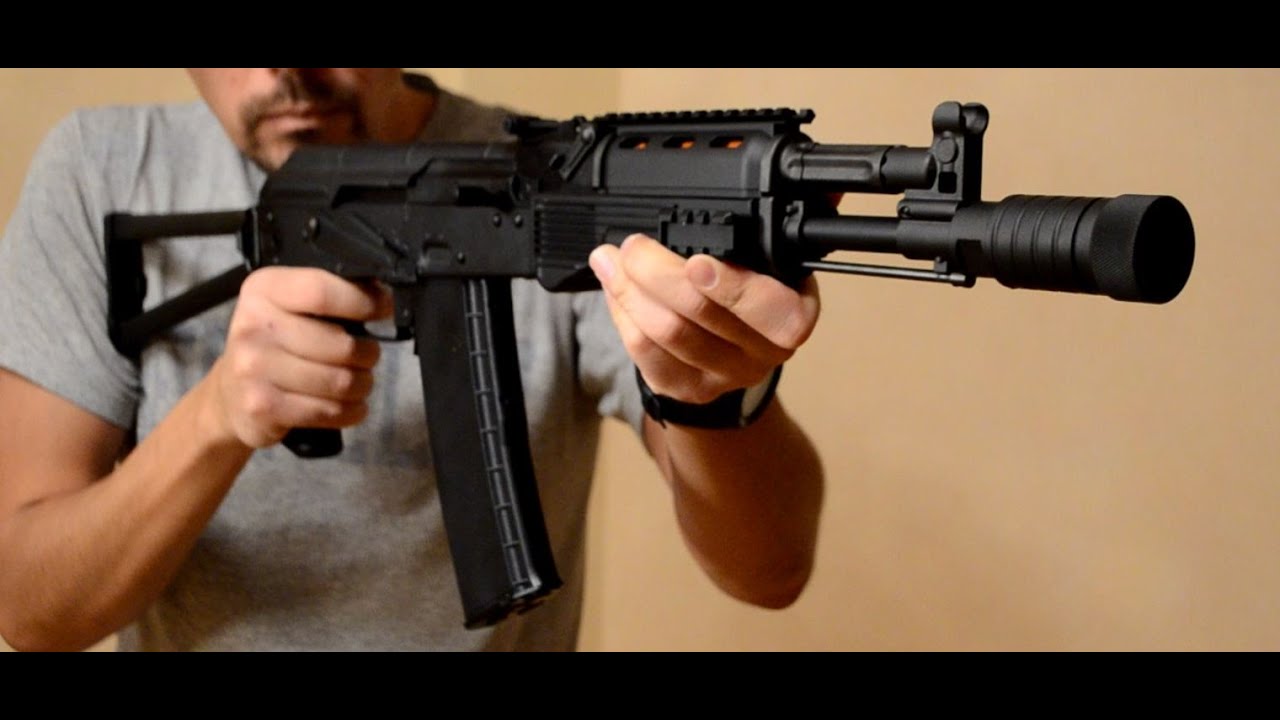 Обзор страйкбольного привода Tokyo Marui AK-102 Recoil Shock