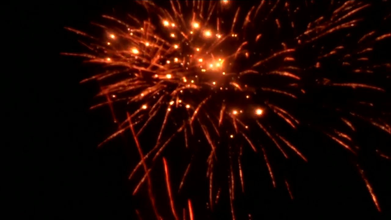 Röder Feuerwerk/Riakeo-Goldbiest F3. Verbundfeuerwerk. Pyrotechnik. Vuurwerk. Fireworks
