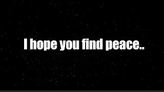I Hope You Find Peace|English Poem And Poetry|Spoken Word Poetry|Powerful Motivational