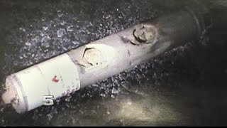 Flammable Military Flare Found on Beach Shores