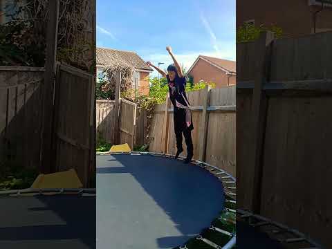 samrat doing  his front flip