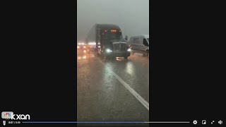 Flooding at I-10 eastbound in Fayette County near exit 661